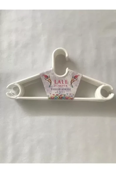 Plastik Elbise Askısı 12 Li Royaleks-L009 ürün görseli 1