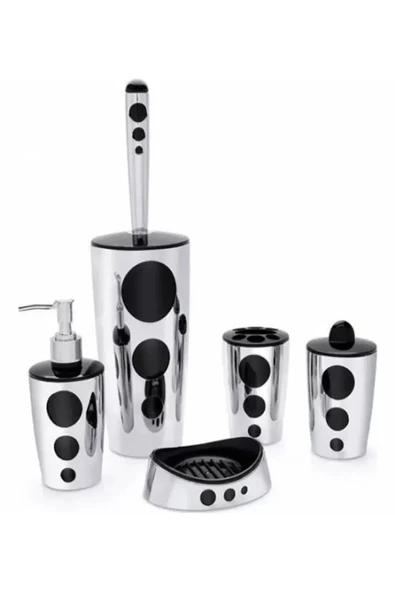 Punto 5 Parça Banyo Seti Krom Royaleks-F326 ürün görseli 1