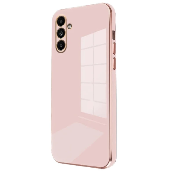 HERŞEYTREND Samsung Galaxy A35 5g Kılıf Volet Silikon - Pembe ürün görseli 1