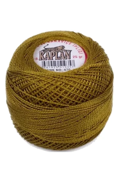 Kaplan Etamin Ve Kanaviçe İpi 8 No Kod/Renk: 470 - Royaleks ürün görseli 1
