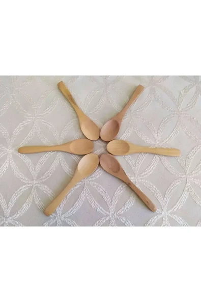 Bambu 6lı Mama Kaşık Küçük Royaleks-45336 ürün görseli 1