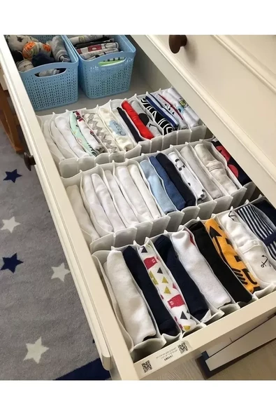 Çekmece Içi Akordiyon Organizer (M) - 15x43x14cm Royaleks-EV355 ürün görseli 1
