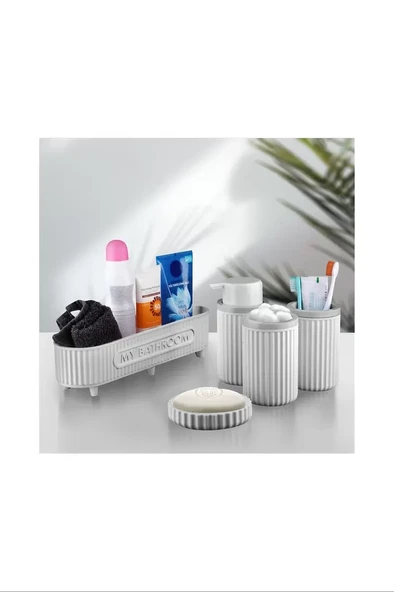 5 Li Banyo Seti My Bathroom Serisi ROYALEKS-EMN3386 ürün görseli 1