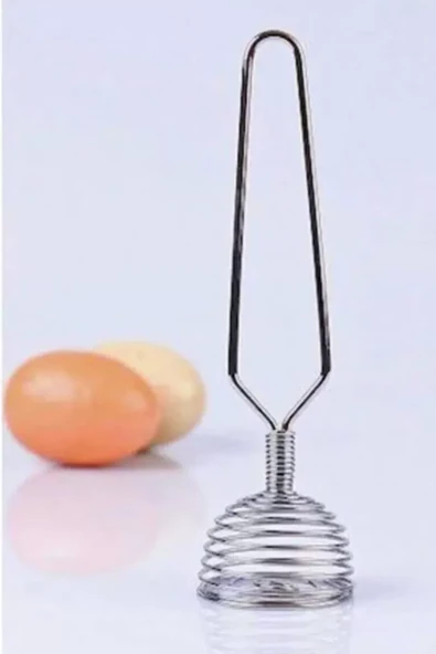 Paslanmaz Metal Mini Yumurta Çırpıcı & Karıştırıcı ürün görseli 1
