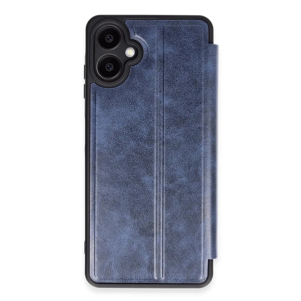 Samsung Galaxy A06 Kılıf Flip Cover - Lacivert ürün görseli 1