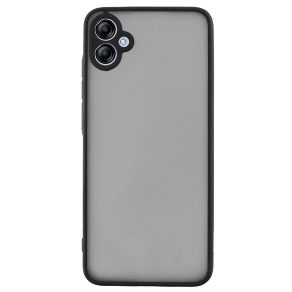 Samsung Galaxy A06 Kılıf Montreal Silikon Kapak - Siyah ürün görseli 1