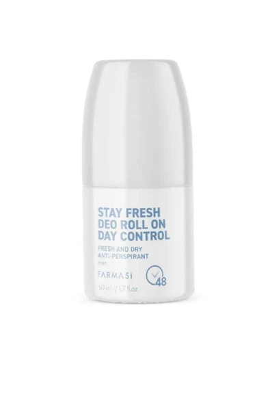 Farmasi Stay Fresh Deo Roll-On Day Control 50 Ml. Erkek ürün görseli 1