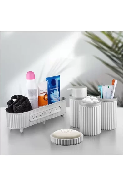 5'li Banyo Seti My Bathroom Serisi Royaleks-EMN3386 ürün görseli 1