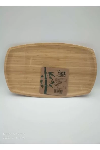 Bambu Kayık Sunum 33x20 Cm Royaleks-BLS KYK3320 ürün görseli 1