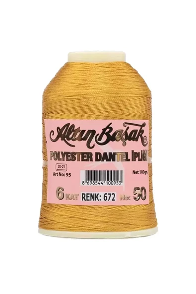 Altınbaşak Oya ve Dantel İpi 20 gr - Royaleks - No: 672 ürün görseli 1