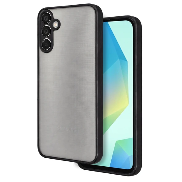 Samsung Galaxy A16 5g Kılıf Montreal Silikon Kapak - Siyah ürün görseli 1