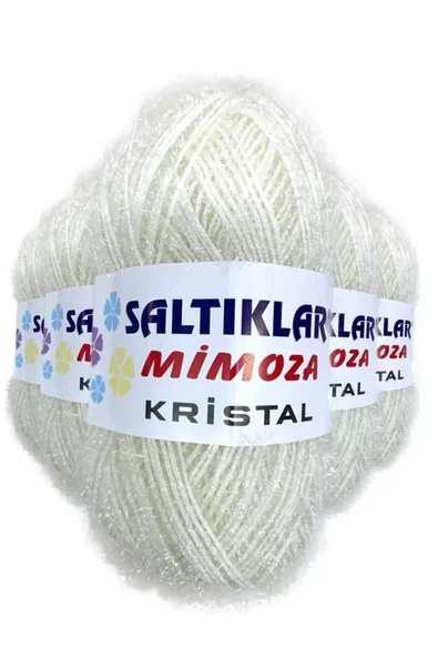 5 Adet Mimoza Kristal Işıltılı Şal Patik Yelek İpi 64 ürün görseli 1