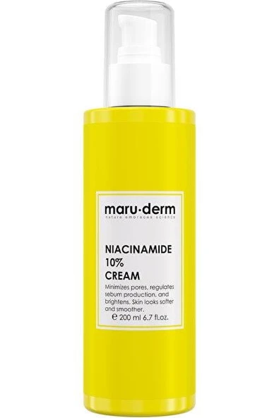 Maruderm Niacinamide %10 Leke Karşıtı ve Gözenek Sıkılaştırıcı Krem 200 ml ürün görseli 1