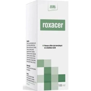 Roxacer Hassas Ciltler İçin Temizleyici ve Rahatlatıcı Tonik 100 ml ürün görseli 1