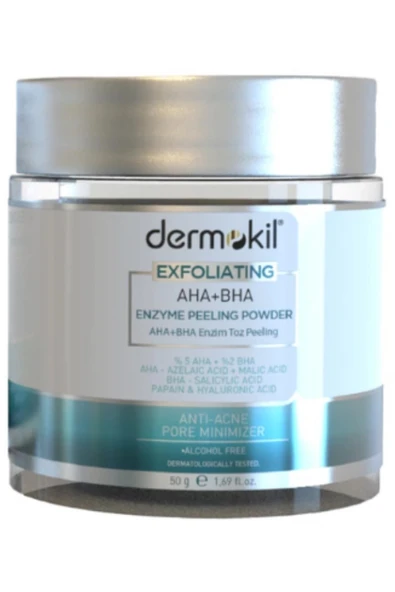 Dermokil Peeling Etkili Aha Bha Niacinamide Enzim Toz Peeling 50 gr ürün görseli 1