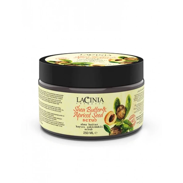 Lacinia Shea Butter Kayısı Çekirdekli Scrup 250 ml ürün görseli 1