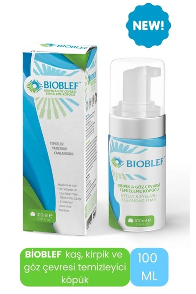 Bioblef Kirpik & Göz Çevresi Temizleme Köpüğü 100 ml ürün görseli 1