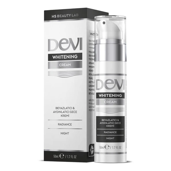 Devi Whitening Cream Nemlendirici Cilt Bakım Kremi 50 ml ürün görseli 1