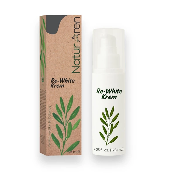 Naturaren Re-White Vücut Beyazlatıcı Krem 125 ml ürün görseli 1