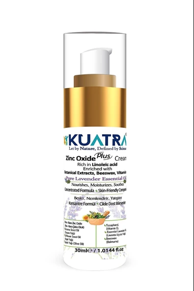 Kuatra Çinko Oksit Plus Krem Leke Önlemeye Yardımcı 30 ml ürün görseli 1