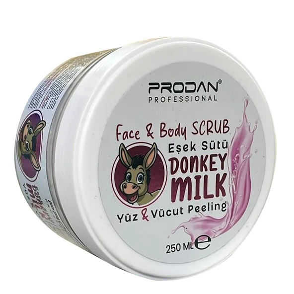 Prodan Eşek Sütü Yüz Vücut Temizleme Peeling 250 ml ürün görseli 1