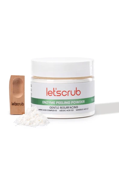 Let'scrub Arındırıcı ve Yenileyici Enzim Peeling Tozu 75 gr ürün görseli 1