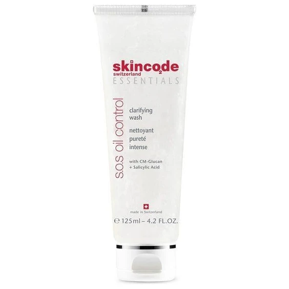 Skincode S.O.S Oil Control Clarifying Wash Temizleyici Krem 125 ml ürün görseli 1
