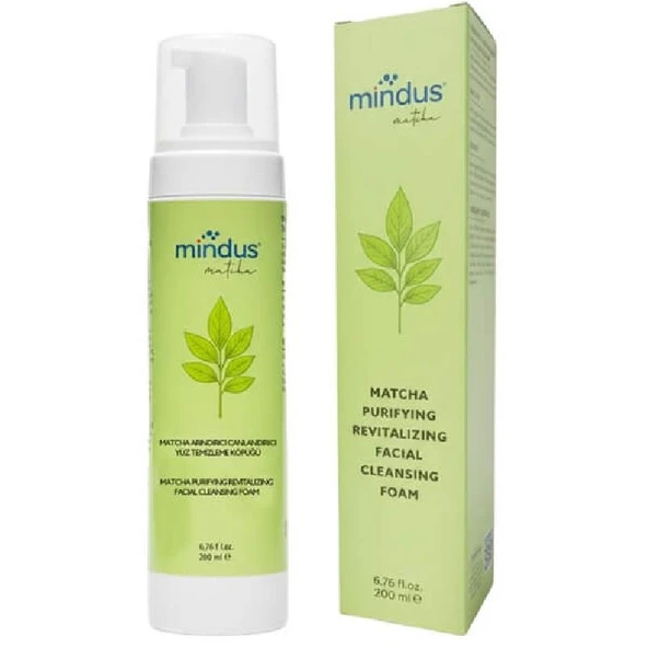 Mindus Matcha Yüz Temizleme Köpüğü 200 ml ürün görseli 1