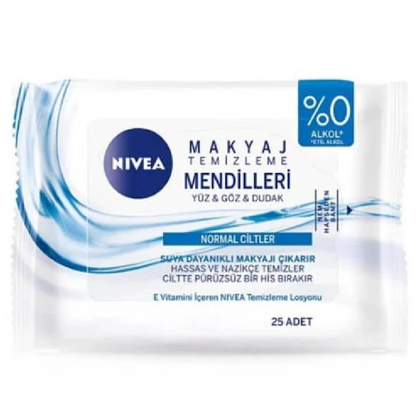 Nivea Makyaj Temizleme Mendili 3in1 Normal Ciltler 25 Yaprak ürün görseli 1
