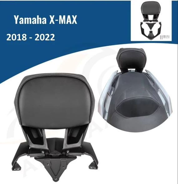 Yamaha 250 cc - 300 cc Xmax Sırt Dayama Sissy Bar 2018-2022 Arasmto ürün görseli 1