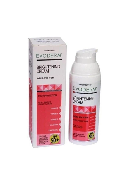 Evoderm Leke Kremi SPF50+ 50 ml ürün görseli 1