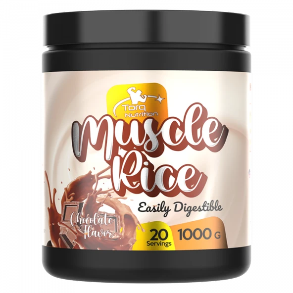 Torq Nutrition Muscle Rice Mikronize Pirinç Unu Çikolata 1000 Gr. ürün görseli 1