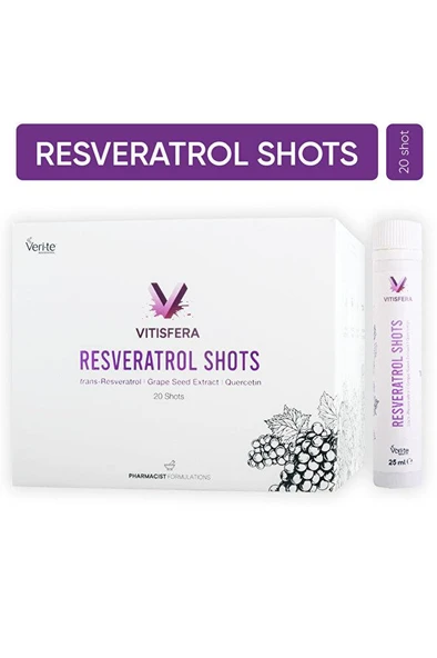 Vitisfera Resveratrol Shot Orman Meyveleri Aromalı 20x25 ml ürün görseli 1