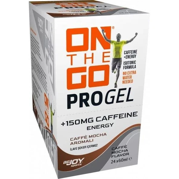 On The Go Progel + Electrolyte Caffeine 24 x 60 Ml. ürün görseli 1