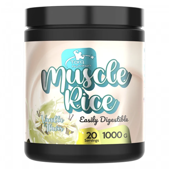 Torq Nutrition Muscle Rice Vanilya Mikronize Pirinç 1000 Gr. ürün görseli 1