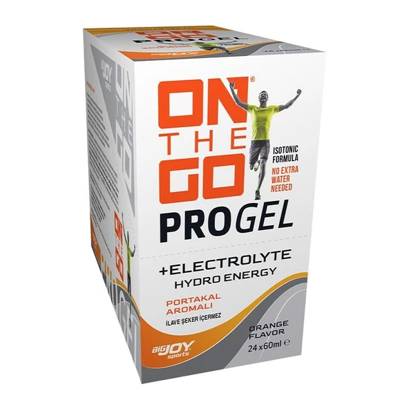 On The Go Progel + Electrolyte Portakal Aromalı 24 x 60 Ml. ürün görseli 1