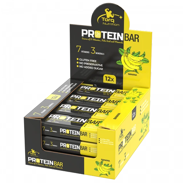 Torq Nutrition Protein Bar Muz 50 Gr. 12'li Paket ürün görseli 1