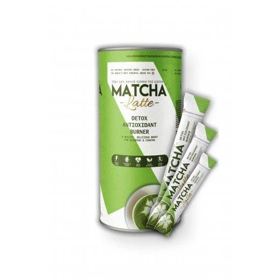 Matcha Latte Detox Antioxidant 7 gr 20 li ürün görseli 1