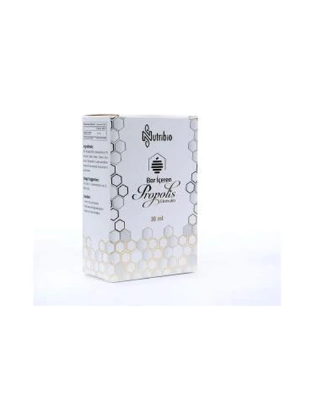 Nutribio Bor İçeren Propolis Ekstraktı Damla 30 ml ürün görseli 1