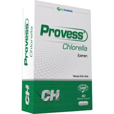 Provess Chlorella 60 Kapsül ürün görseli 1