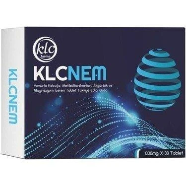 KLC Nem Yumurta Kabuğu Zarı 30 Tablet ürün görseli 1