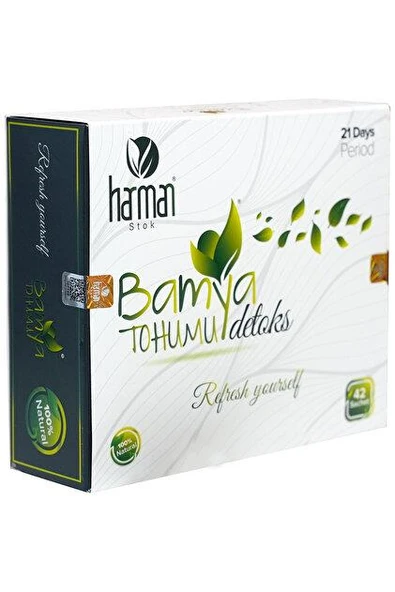 Harman Stok Bamya Tohumu Detox Çayı 42’li ürün görseli 1
