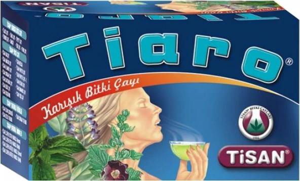 Tiaro Bitki Çayı 20 Süzen Poşet ürün görseli 1