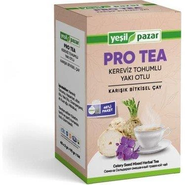 Yeşil Pazar Kereviz Tohumlu Yakıotlu Pro Tea 45 Poşet Çay ürün görseli 1
