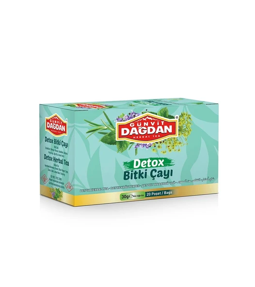 Günvit Dağdan Detox Bitki Çayı 20 Süzen Poşet ürün görseli 1