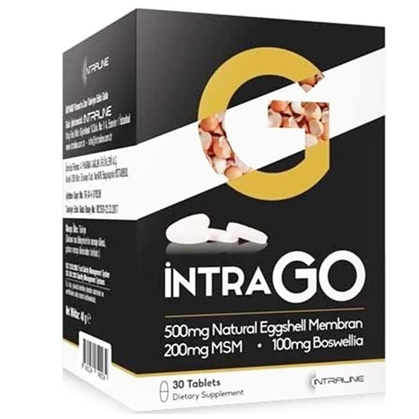 Intraline Intrago Takviye Edici Gıda 30 Tablet ürün görseli 1