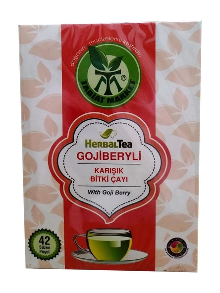 Tabiat Market Gojiberyli Karışık Bitki Çayı 42 Süzen Poşet ürün görseli 1