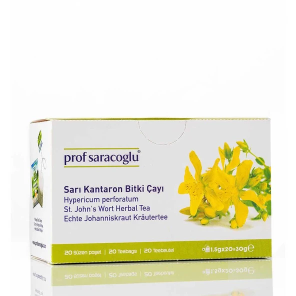 Prof Saraçoğlu Sarıkantaron 20'li Süzen Poşet ürün görseli 1