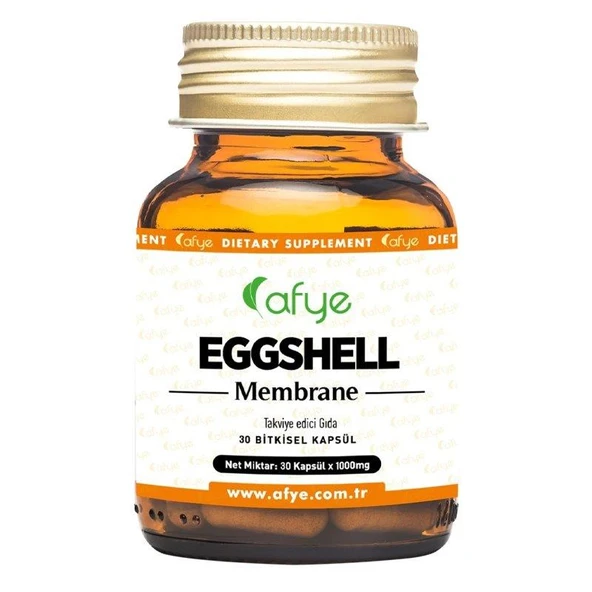 Afye Eggshell Membrane Yumurta Kabuğu Takviye Edici Gıda 30 Kapsül ürün görseli 1