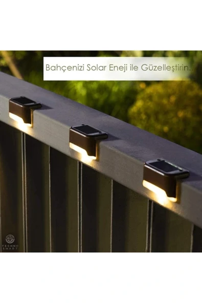Vexor WaterProof Solar Merdiven Lambası 4 Adet ürün görseli 1